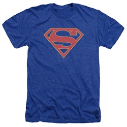 SuperGirl - Mens Logo Heather T-Shirt