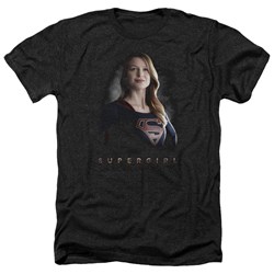 SuperGirl - Mens Stand Tall Heather T-Shirt