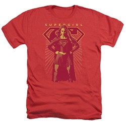 SuperGirl - Mens Ready Set Heather T-Shirt