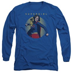 SuperGirl - Mens Classic Hero Long Sleeve T-Shirt