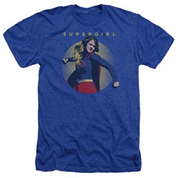 SuperGirl - Mens Classic Hero Heather T-Shirt