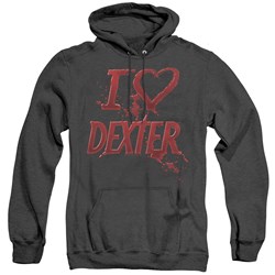 Dexter - Mens I Heart Dexter Hoodie