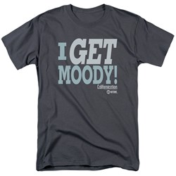 Californication - Mens I Get Moody T-Shirt In Charcoal