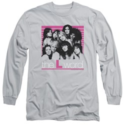 The L Word - Mens Cast Long Sleeve Shirt In Silver