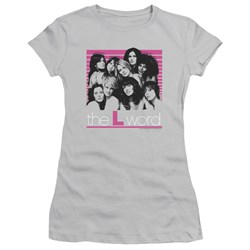 The L Word - Womens Cast T-Shirt In Silver