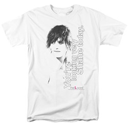 The L Word - Mens Looking Shane Today T-Shirt In White