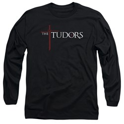 Tudors - Mens Logo Long Sleeve Shirt In Black