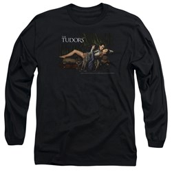 Tudors - Mens The King And His Queen Long Sleeve Shirt In Black