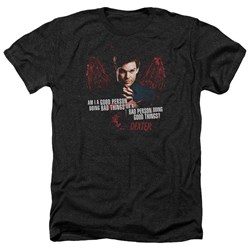 Dexter - Mens Good Bad Heather T-Shirt