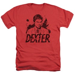Dexter - Mens Splatter Dex T-Shirt In Red