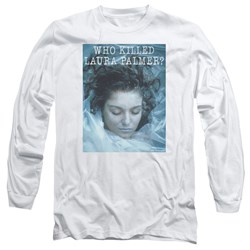Twin Peaks - Mens Who Killed Laura Long Sleeve T-Shirt