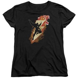 Shazam Movie - Womens Tiger Bolt T-Shirt