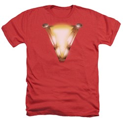 Shazam Movie - Mens Bolt Heather T-Shirt