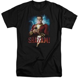 Shazam Movie - Mens Blowing Up Tall T-Shirt