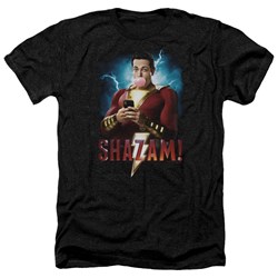 Shazam Movie - Mens Blowing Up Heather T-Shirt