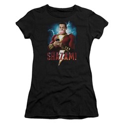 Shazam Movie - Juniors Blowing Up T-Shirt