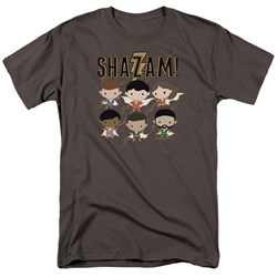 Shazam Movie - Mens Chibi Group T-Shirt