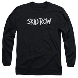 Skid Row - Mens Logo Long Sleeve T-Shirt
