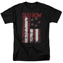 Skid Row - Mens Flagged T-Shirt