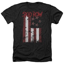 Skid Row - Mens Flagged Heather T-Shirt
