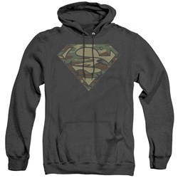 Superman - Mens Camo Logo Hoodie