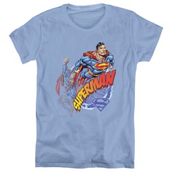 Superman - Womens Up Up And Away T-Shirt