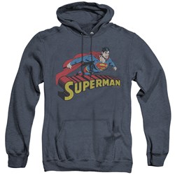 Superman - Mens Flying Over Hoodie