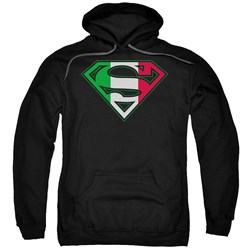 Superman - Mens Italian Shield Hoodie