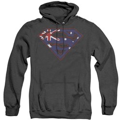 Superman - Mens Australian Shield Hoodie