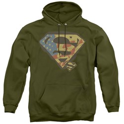 Superman - Mens Not Afraid Pullover Hoodie