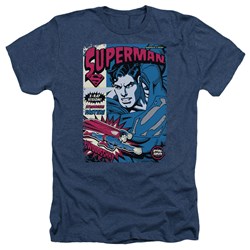 Superman - Mens Action Packed Heather T-Shirt