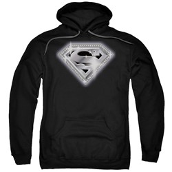 Superman - Mens Bling Shield Hoodie