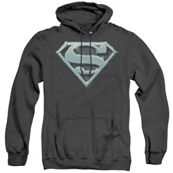 Superman - Mens Chrome Shield Hoodie