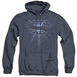 Superman - Mens Glowing Shield Hoodie