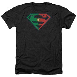 Superman - Mens Portugal Shield Heather T-Shirt