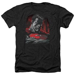 Superman - Mens Man Of Steel Heather T-Shirt