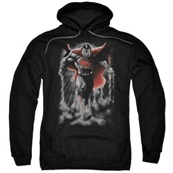 Superman - Mens Above The Clouds Hoodie
