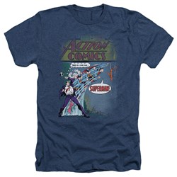 Superman - Mens Quick Change Heather T-Shirt