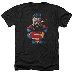 Superman - Mens Displeased Heather T-Shirt