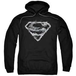 Superman - Mens Smoking Shield Pullover Hoodie