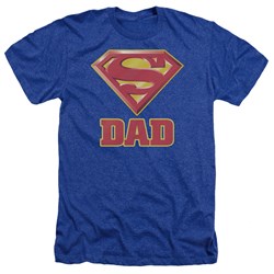 Superman - Mens Super Dad Heather T-Shirt