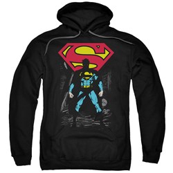 Superman - Mens Dark Alley Hoodie