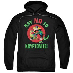 Superman - Mens Say No To Kryptonite Hoodie