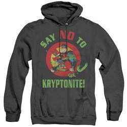Superman - Mens Say No To Kryptonite Hoodie