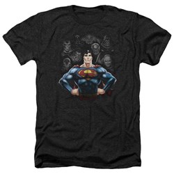 Superman - Mens Villains Heather T-Shirt