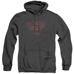 Superman - Mens Brick S Hoodie