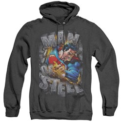 Superman - Mens Ripping Steel Hoodie