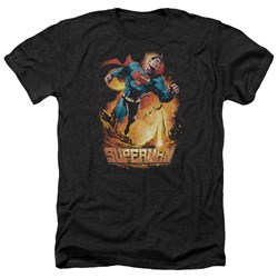 Superman - Mens Space Case Heather T-Shirt