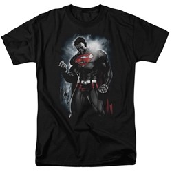 Superman - Mens Light Of The Sun T-Shirt In Black