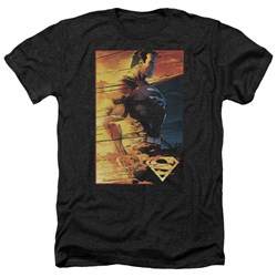 Superman - Mens Fireproof Heather T-Shirt
